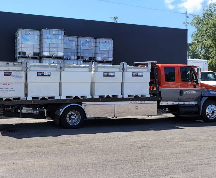 Freight Flatbed Hauling